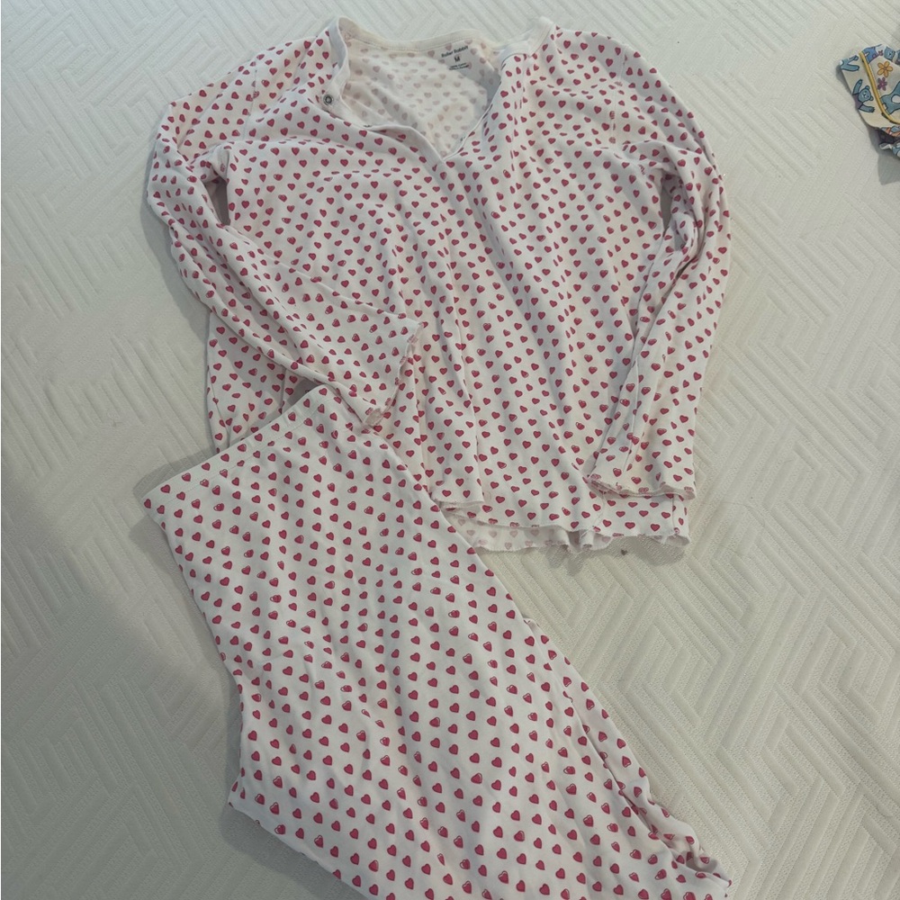 Roller Rabbit Pink Heart Pajama Set